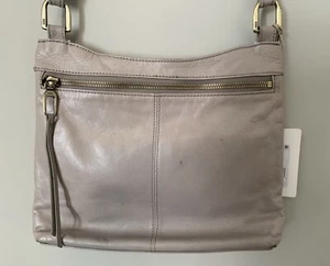 HOBO Gray Crossbody Handbag Purse - Picture 1 of 9