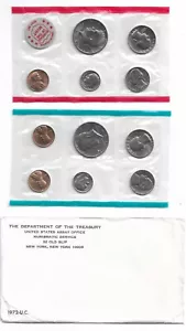 1972 US Mint 11 Coin Uncirculated Set Complete Philadelphia & Denver OGP - Picture 1 of 2