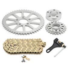 Chain Drive Conversion Kit Front Rear Sprocket for Harley FXD FXDWG Wide Glide