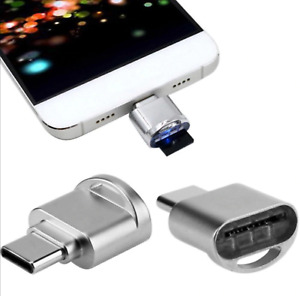 USB 3.1 Typ C Host OTG Micro SD Kartenleser für Huawei Galaxy S8 S9 S10 S20 HTC