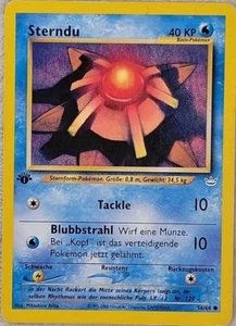 Sterndu / Staryu 1st Edition German Neo Revelation 56/64 Common Pokémon MP - Picture 1 of 6