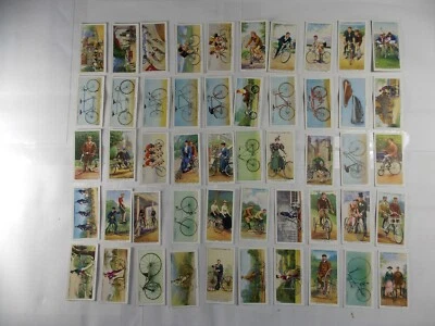 Juego completo de 50 tarjetas de cigarrillo para jugadores ciclismo 1939 Foto 1 de 4