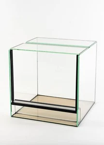 Glasterrarium 30x30x30 cm mit Fallscheibe - Bild 1 von 7