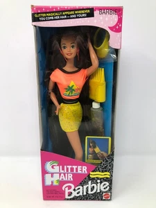 Barbie brokatowe włosy - Zdjęcie 1 z 8