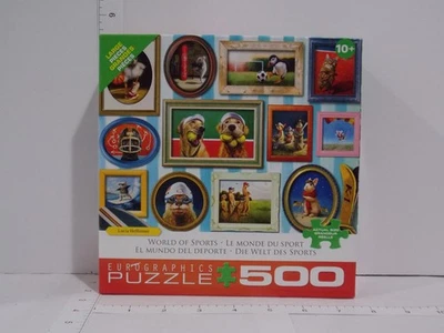 Rompecabezas EuroGraphics World of Sports - Lucia Heffernan - pieza grande 500 piezas Foto 1 de 3
