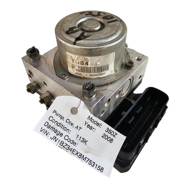 ⭐Unidad de módulo de freno antibloqueo bomba ABS Nissan 350Z 2007-2009 113 k OEM 47660 EV01A Foto 1 de 4