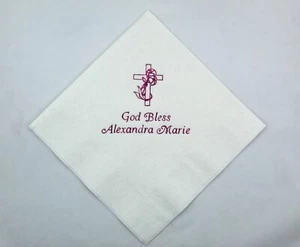 400 personalized cocktail napkins wedding graduation baby shower birthday - Picture 1 of 13