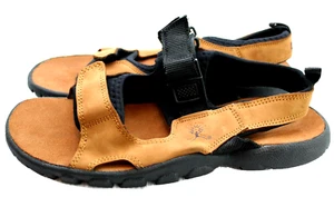 CUDAS ~ Beige LEATHER Upper Balance Sandal Advanced Stability ~ Men's Size 11 - Picture 1 of 6