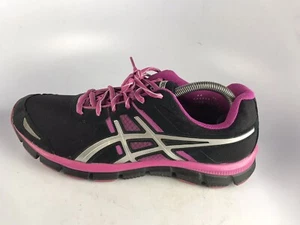 Asics Gel Women’s Blur 33 Running T1H8N Sneakers Sz 11 US Black/pink - Picture 1 of 11