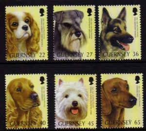 Guernsey 2001 Dogs Club SG 895-900 MNH - Picture 1 of 1