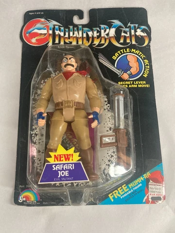 Thundercats Safari Joe LJN 1986 MOC Cover