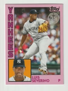 Luis Severino 2019 Topps Mini 1984 Pink 06/25 #T84-26 Yankees On Demand - Picture 1 of 1
