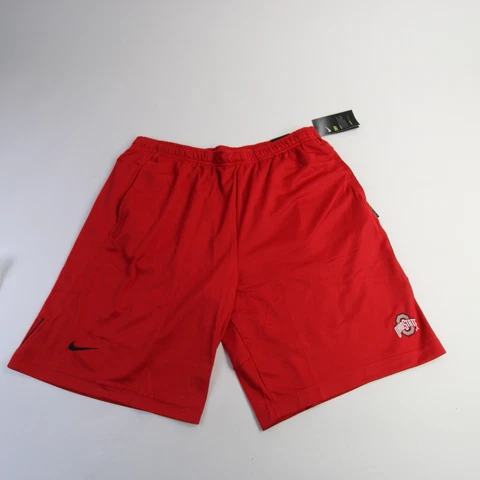 Ohio State Buckeyes Nike Dri-Fit Athletic Shorts Men's Red New Cover