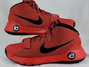 Nike KD Trey 5 III Mens Crimson Red Black 749377-606 Basketball Shoes Size 14 - Picture 1 of 14