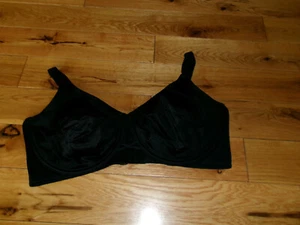 Schwarzer BH mit Bügel Größe 42DD neu ohne Etikett - Bild 1 von 1