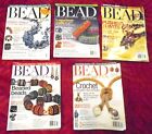 Bead & Button LOT of 5 - 2006 - Back Issue Craft Magazines