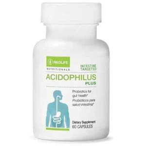 NEOLIFE NUTRITIONALS ACIDOPHILUS PLUS 60 TABLETS NEW - Lactobacillus acidophilus - Picture 1 of 7