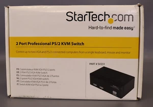 StarTech.com 2-Port Professional PS/2 KVM Switch - Picture 1 of 4