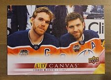 2022-23 UD Canvas All-Star Weekend Connor McDavid C420 Draisaitl Edmonton Oilers
