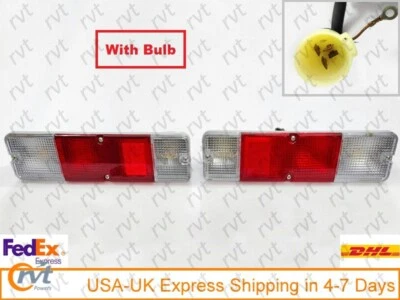 For Suzuki Jimny Sierra Samurai Sj410 Sj413 Rear Tail Light Lamp Pair With Bulb - Image 1 of 4