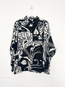 Gucci Silk Floral Print Relaxed Fit Blouse Size IT42 UK10 - Picture 1 of 12
