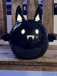 TARGET HALLOWEEN 2022 BULLSEYE PLAYGROUND CERAMIC LED LIGHT UP BAT **BRAND NEW** - Picture 1 of 3