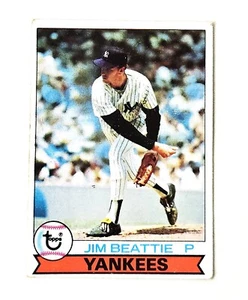 Carta Baseball Jim Beattie 1979 Topps VINTAGE # 7 - New York Yankees - Foto 1 di 2