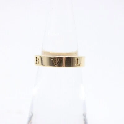 Anillo Bvlgari Oro Amarillo 18K B.Zero1 Banda Esencial EE. UU. Talla 4 Foto 1 de 4