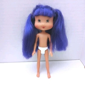 Strawberry Shortcake Tea Blossom Purple Grape Doll Playmates 2006 7 Inches - Picture 1 of 5