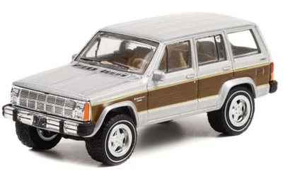 JEEP Cherokee Wagoneer - Mac Gyver - 1986 - silver - Greenlight 1:64 - Immagine 1 di 4