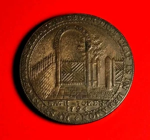 1794 Colonial Copper "The Other Realms Garden" Revolutionary War Era Coin Token - Picture 1 of 2