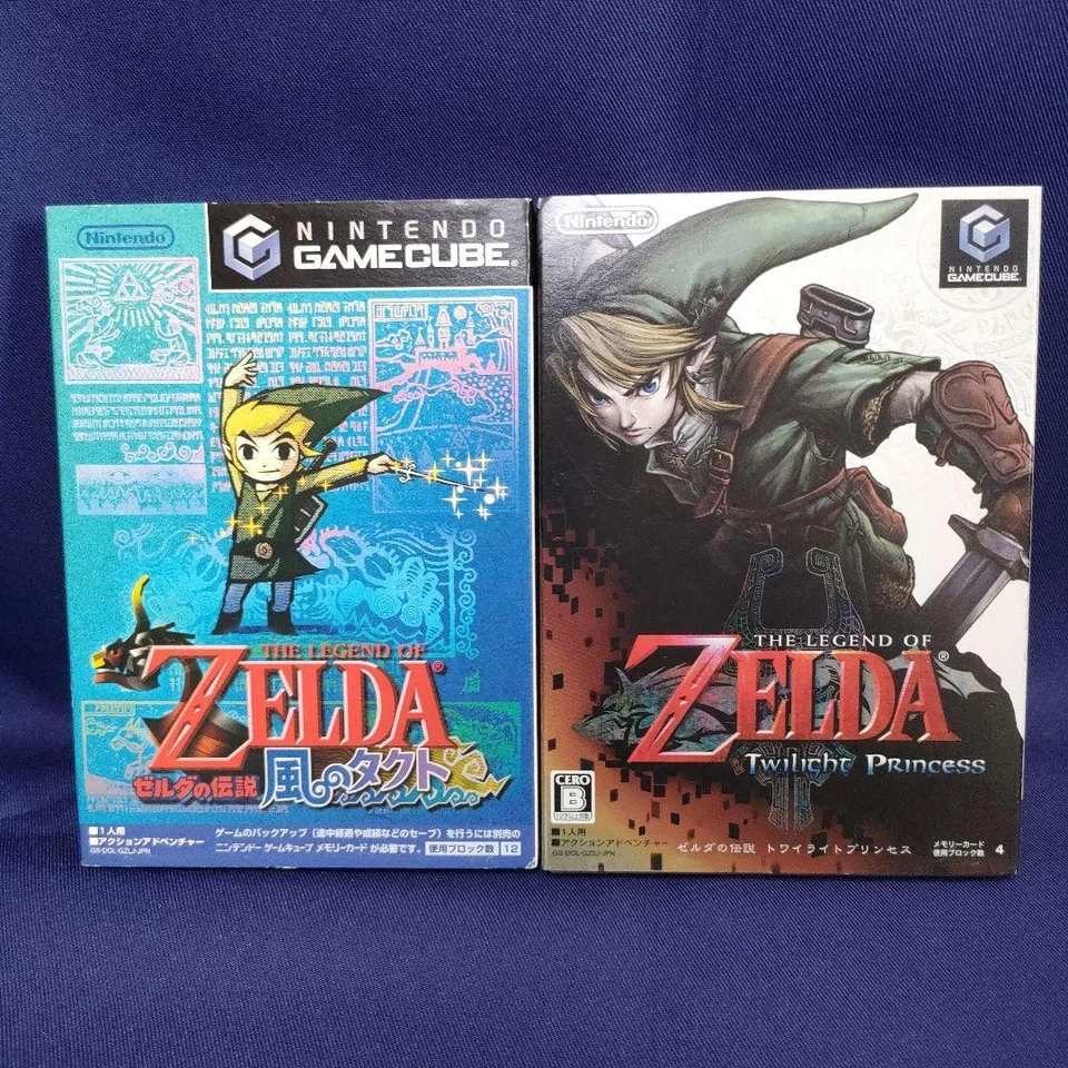 The Legend of Zelda Twilight Princess & Wind Walker Tact Nintendo Gamecube - Image 1 of 1