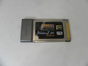 Creative Sound Blaster Audigy 2 ZS Notebook PCMCIA CardBus carte son UK #998 - Photo 1/4