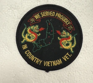Wir dienten stolz im Land Vietnam Tierarzt. 3" Patch SCHNELLER VERSAND! - Bild 1 von 3
