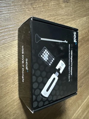 Seal USB Digital TV Adapter Watch & Record Boxed with Accessories Never Used - Image 1 of 4