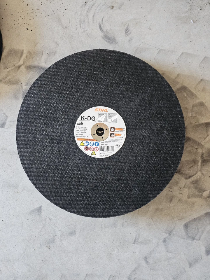 RUEDA DE CORTE STIHL 0835-030-8002 16",8 discos Foto 1 de 1