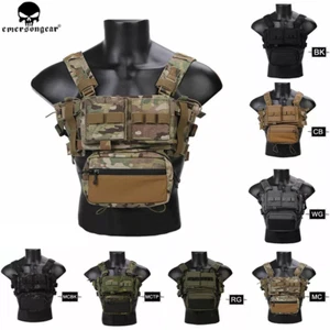 Emerson MK3 Modular Licht Gewicht Chest Rig Mikro Kampf Chassis 5.56 Mag-Beutel - Bild 1 von 14