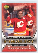 2005 Upper Deck All-Time Finalist Lanny McDonald #10     Calgary Flames