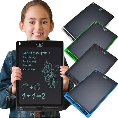Educación Temprana Electrónica LCD Bloc Escribir Tablet Tablero De Dibujo WordPad • 3.46€