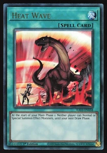 Heat Wave - RA03-EN058 - Ultimate Rare - Yugioh - Imagen 1 de 1