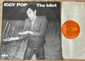 IGGY POP THE IDIOT LP RCA VICTOR (1977) 1-A 1-B EX- ROCK NEW WAVE BOWIE ENGLAND - Picture 1 of 4