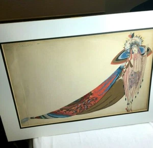 RARE Original French Zig (Louis Gaudin) Salome Art Deco Fashion Illustration - Picture 1 of 5