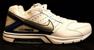 Nuevo Nike Air Max Preview 90 Para hombres 9.5 Zapatilla Blanca con Azul Universitario y Plateado - Imagen 1 de 8