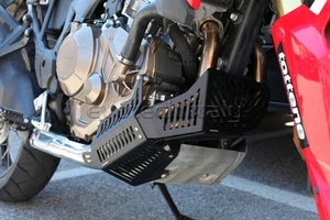 EVOTECH EXHAUST PROTECTOR HONDA AFRICA TWIN 2016 NERO OPACO MATT BLACK - Imagen 1 de 1