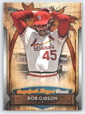 2019 Topps Bob Gibson #GLG-10    Grapefruit League Greats St. Louis Cardinals - Image 1 of 2