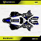 Wh Blue Rise Racing Graphics Decal Kit Fits Suzuki Drz400 Drz 400 Drz400sm 400Sm