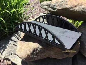 MrTrain G Scale Bridge Model Train & Railroad Scenery | 12" Bowstring Bridge - Picture 1 of 2