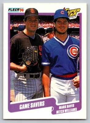 1990 Fleer - Super Star Specials Mitch Williams, Mark Davis #631 - Image 1 of 2
