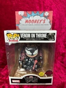 Marvel Venom - Venom on Throne Glow #965 Funko POP! Figura vinilo (RS) - Imagen 1 de 6