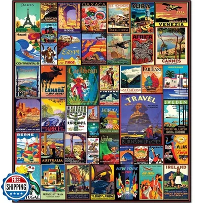 Rompecabezas White Mountain Travel The World - Rompecabezas de 500 piezas Foto 1 de 4